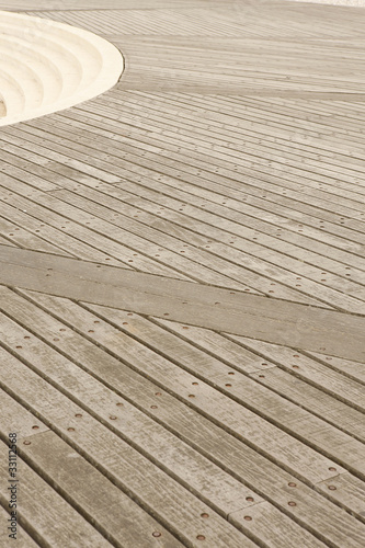 Fotografie promenade planks