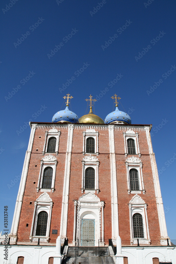 Uspensky cathedral in Ryazan Russia