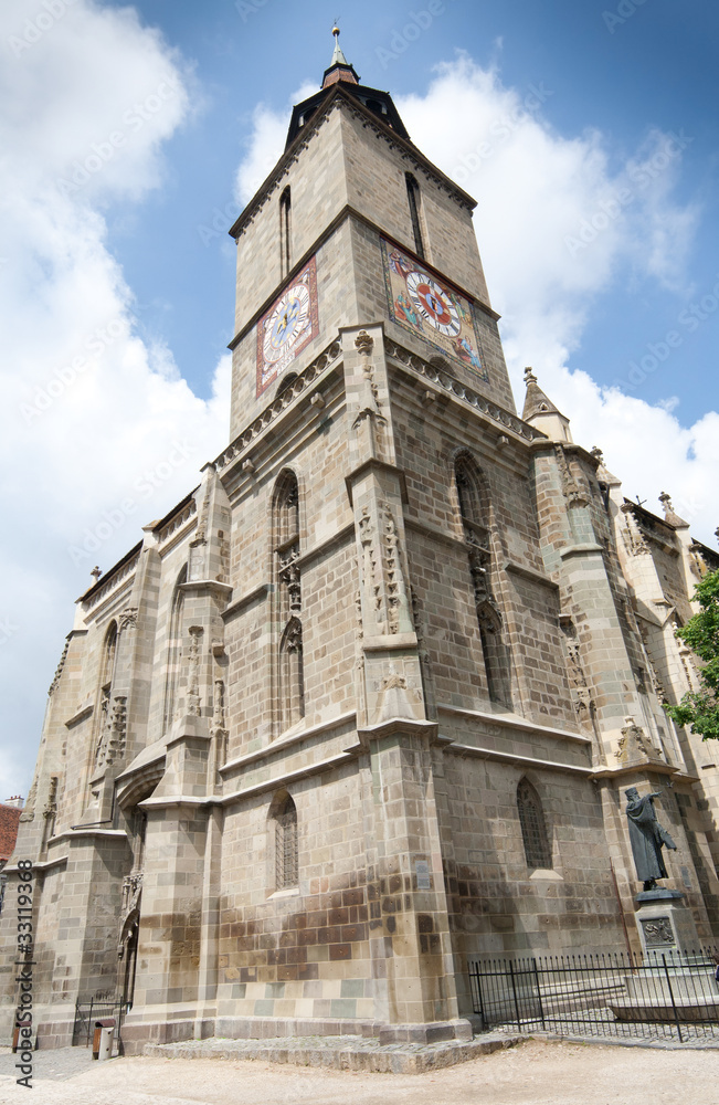 Black church from Brasov