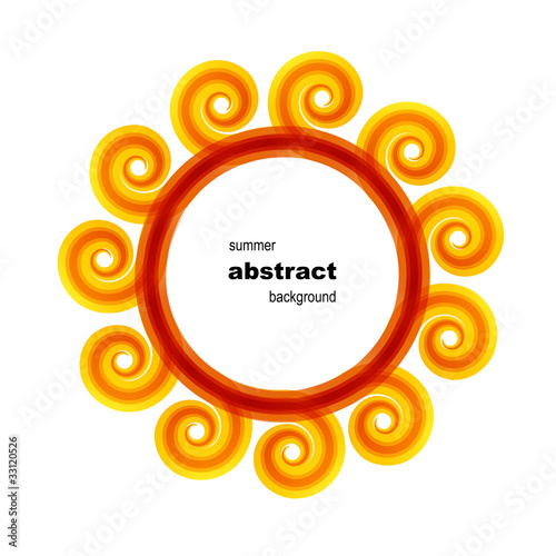 Summer Abstract background # Vector