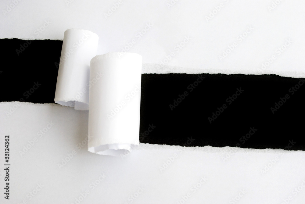 Obraz premium torn paper
