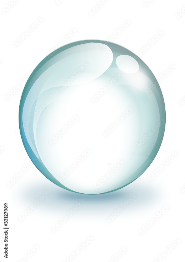 bulle d'eau dessin vectoriel. Stock Vector