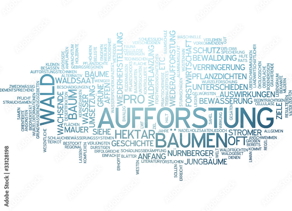 Aufforstung Aufforstung