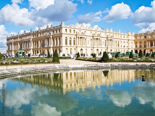 Reflection of Palace of Versailles