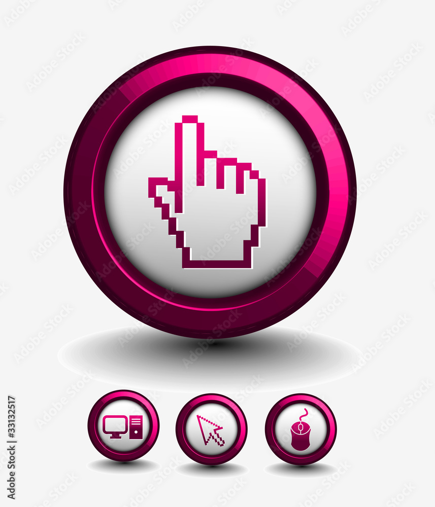 3d hand cursor icon 3d hand cursor icon
