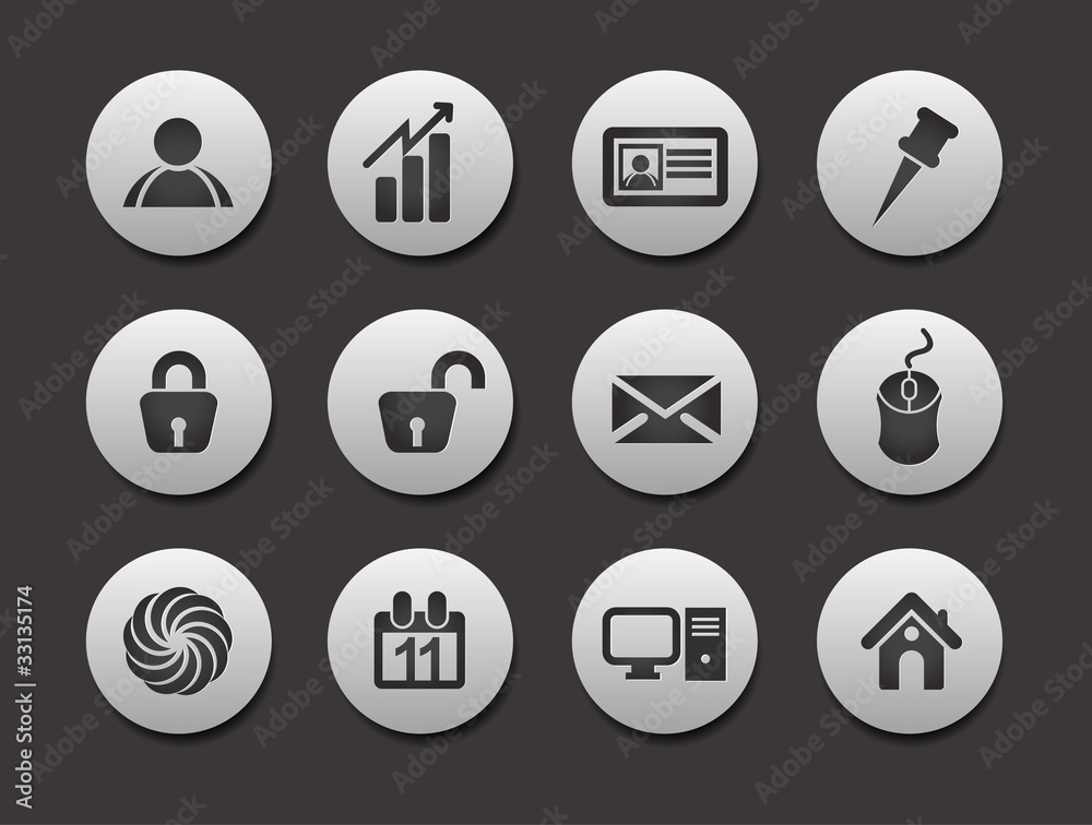 Set of Business Icons