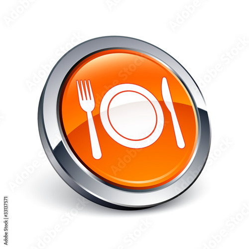 icône bouton internet restaurant