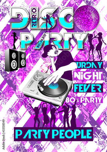 Partyflyer Dj