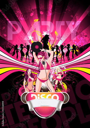 Partyflyer Djane