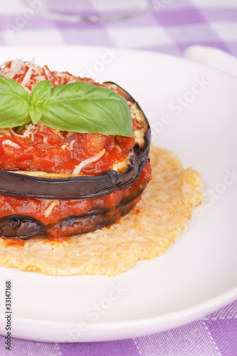 Aubergine parmigiana