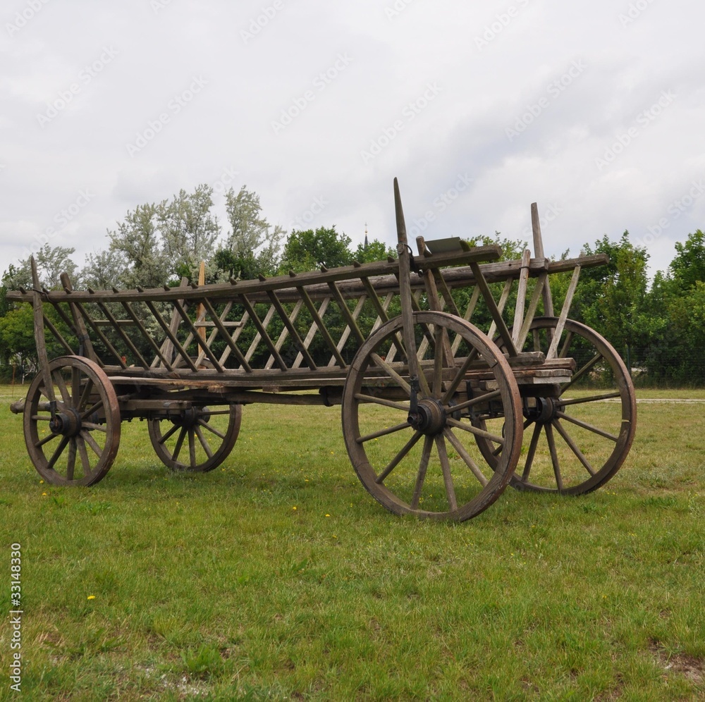 Obraz premium Erntewagen