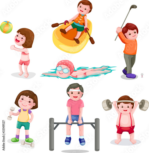 set of activity exercise