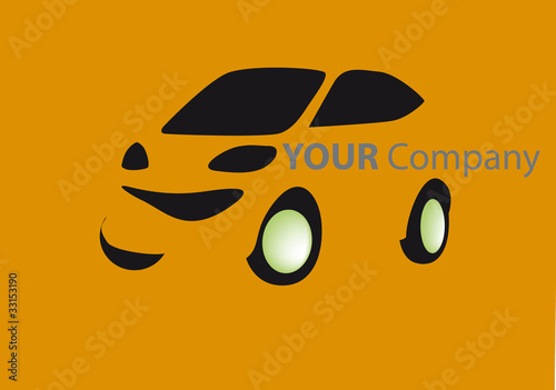 Car Company orange black grey