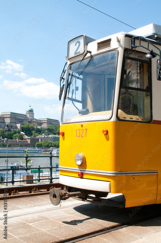 Fototapeta premium Budapest Straßenbahn 1