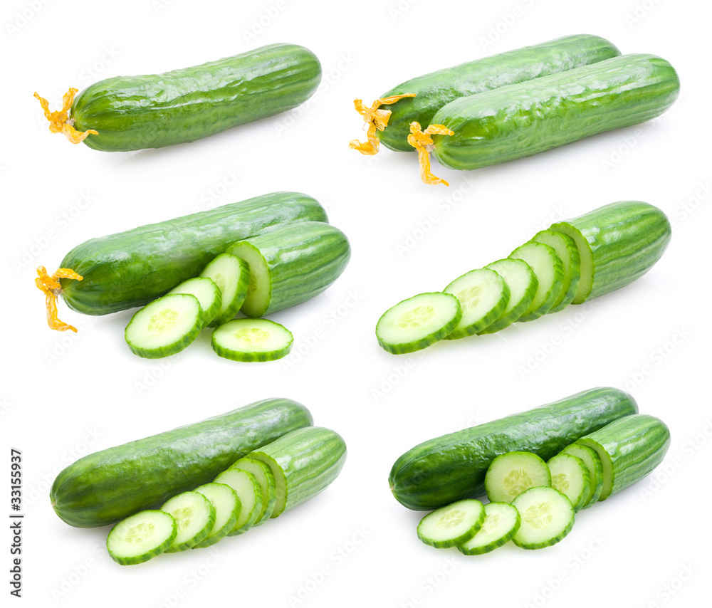 set of cucumber images set of cucumber images