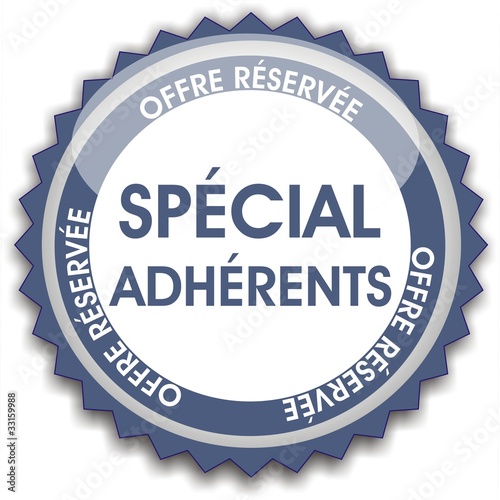 bouton spécial adhérents