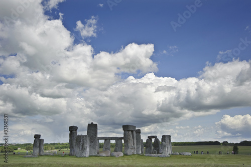 Stonehenge, a megalithic monument in England built around 3000BC photo