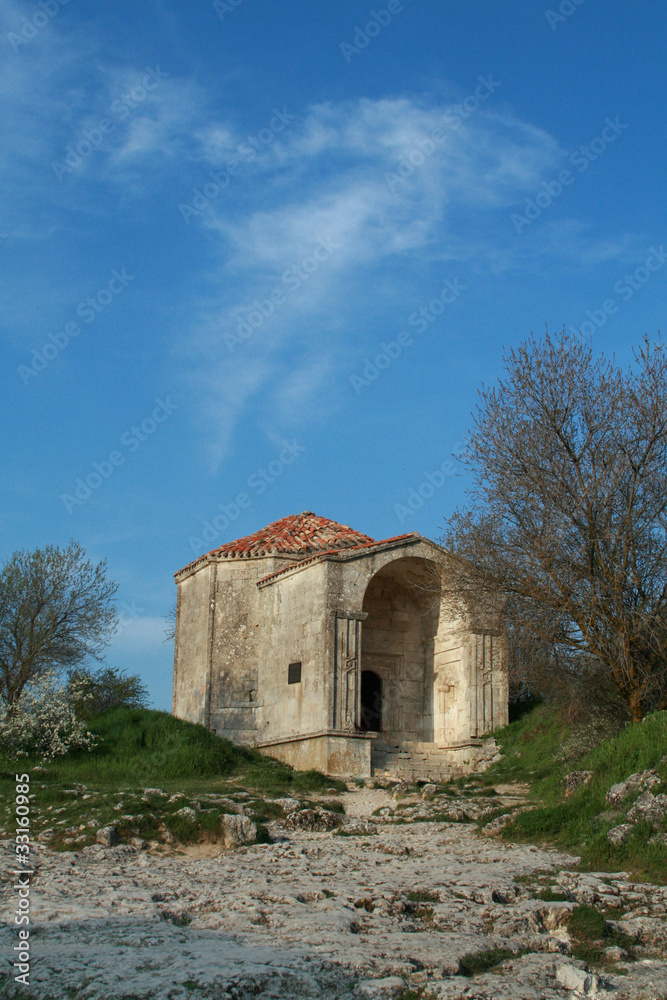 Mausoleum on mountain