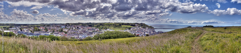 Panorama Port-En-Bessin Panorama Port-En-Bessin