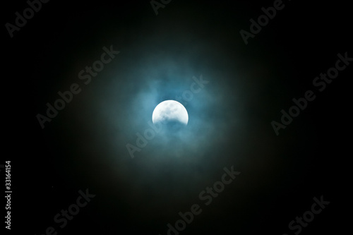 éclipse lunaire photo