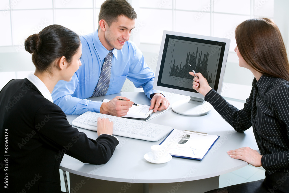 Obraz premium Businesspeople