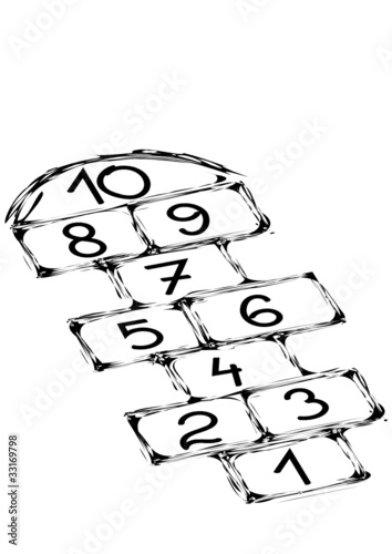hopscotch sketch
