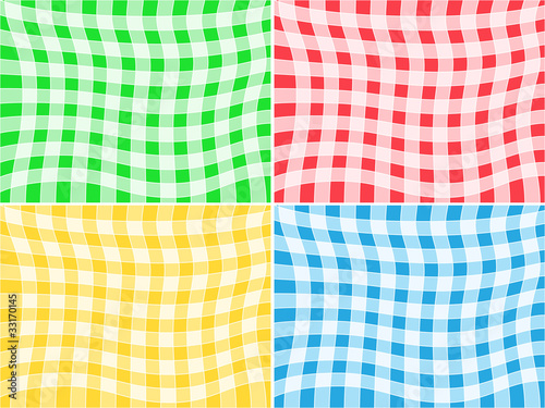 Vector tablecloth patterns