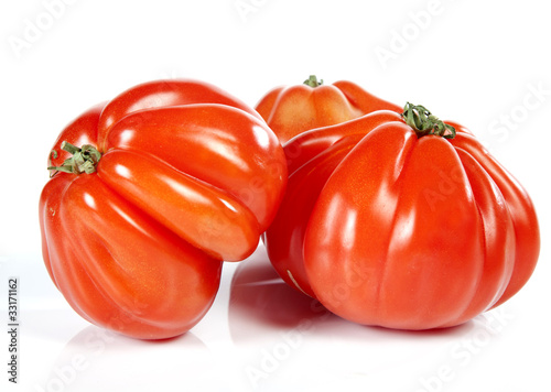 belles tomates coeur de boeuf