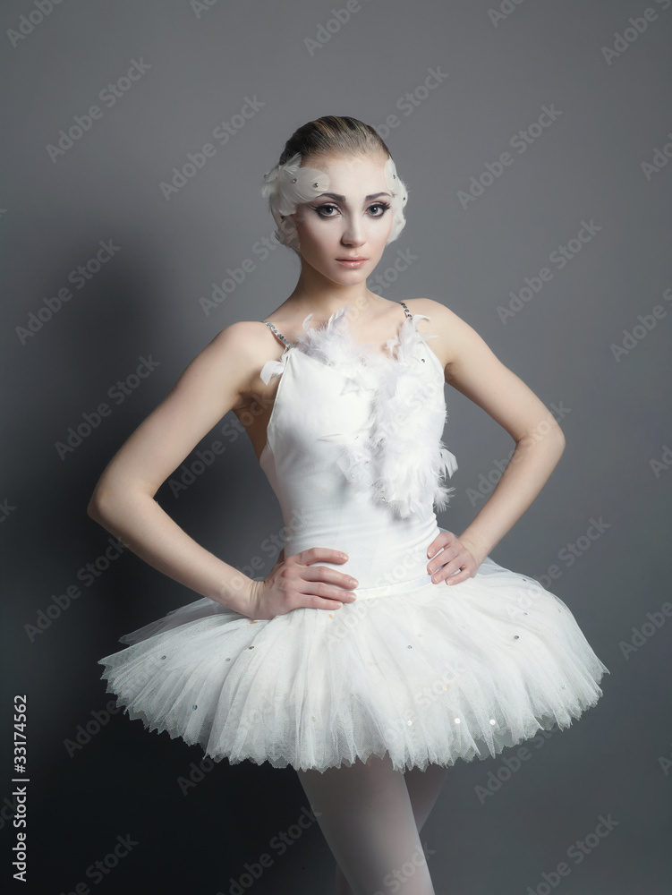 Fototapeta premium ballerina woman