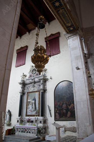 church in the walled City of Dubrovnic Croatia