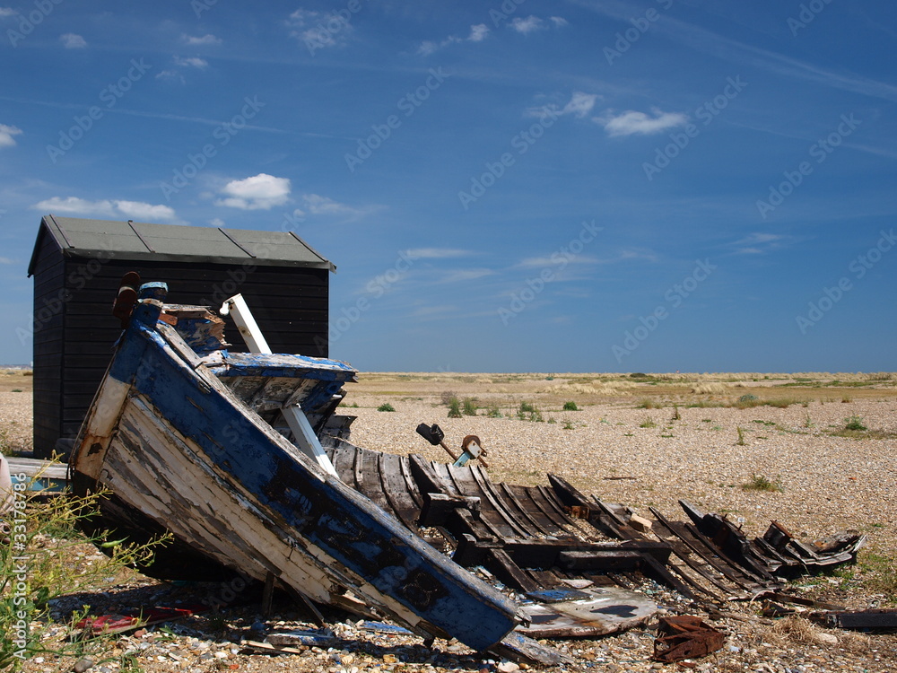 Old fishing boat