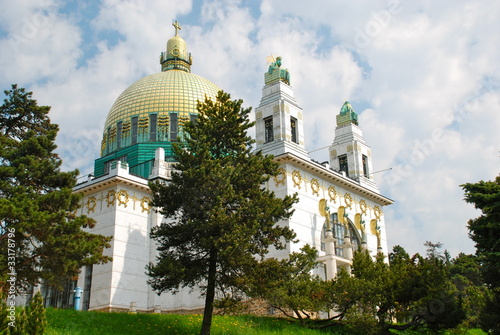 Photography Art Nouveau Church, Vienna