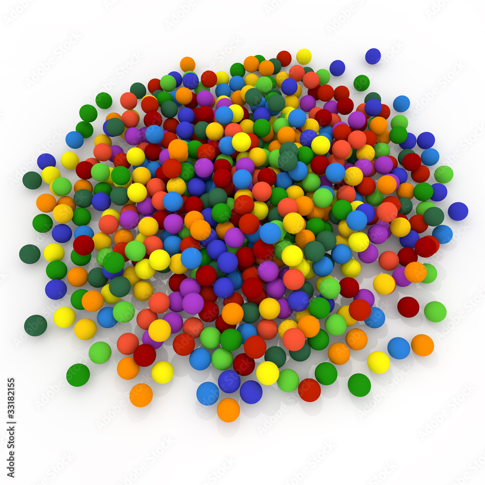 A lot of balls