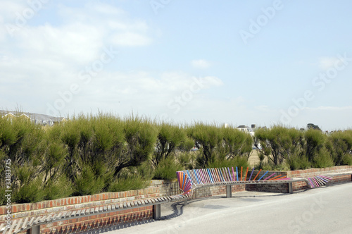 Longest bench in England, Littlehampton, Sussex
