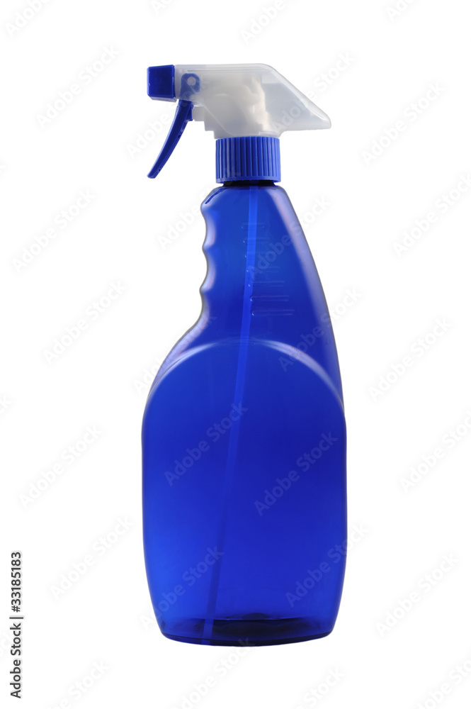 Blue Spray container Blue Spray container