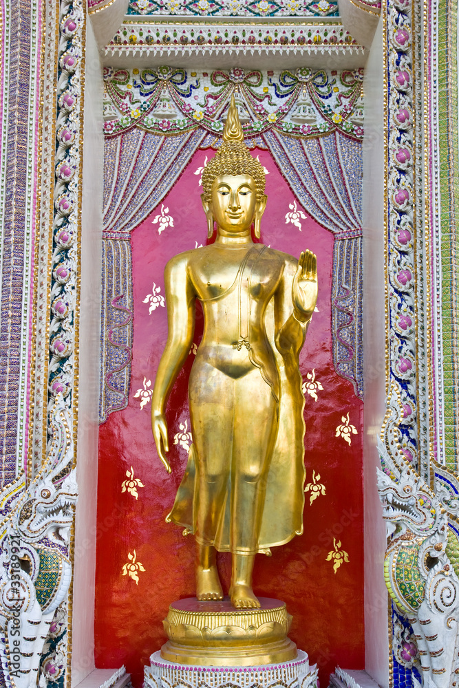 stand Buddha image