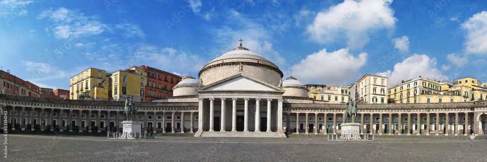 Plebiscito Square in Naples