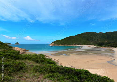 Sai Wan beach , Hong Kong