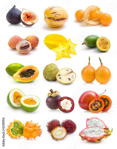 exotic fruit collection