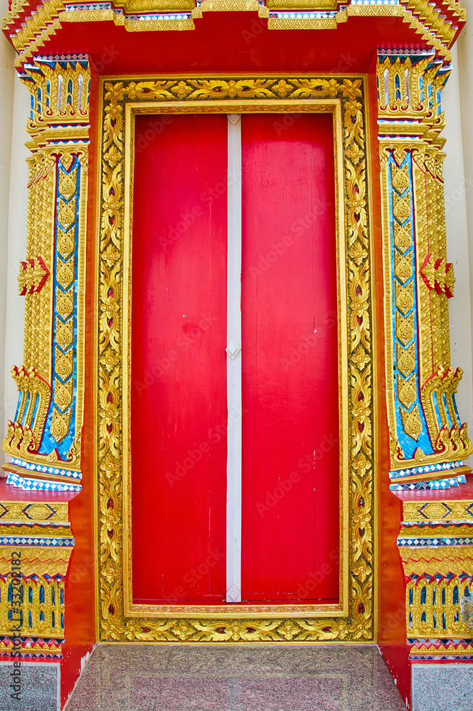 Door in temple