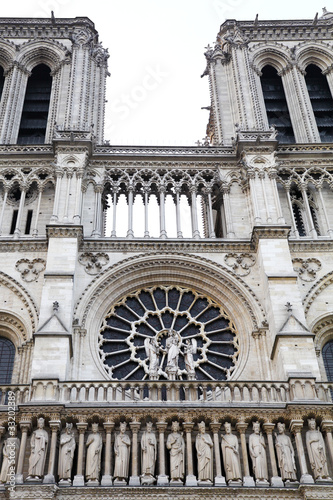 Details of Cathedral Notre Dame, France