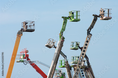 boom lifts photo