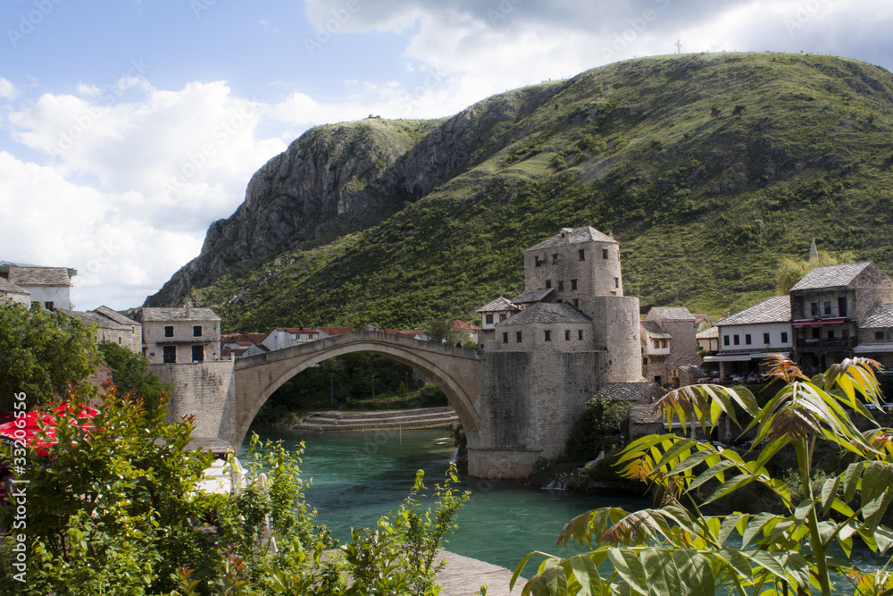 Mostar bridge, Bosnia and Hercegovina