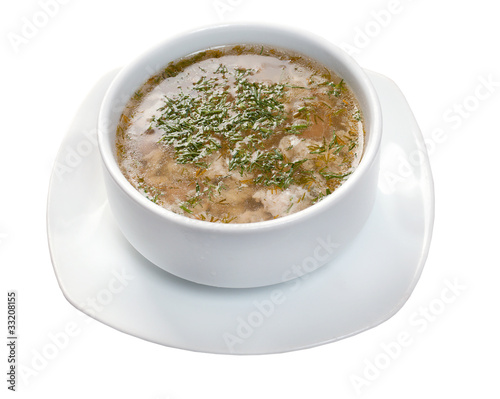 soup with beef