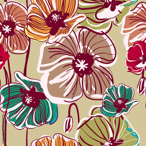 abstract floral background