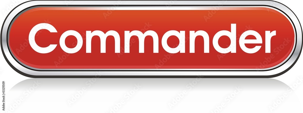 Fototapeta premium bouton commander