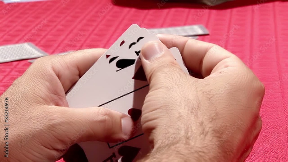 poker, spillare le carte