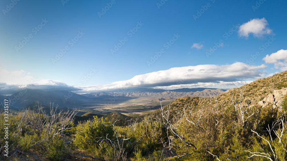 California's Anza-Borrego Desert State Park Panoramic Overlook