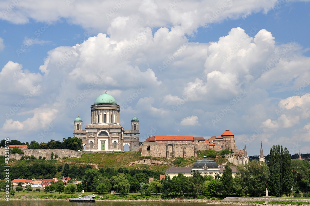 grand building of Basilica Esztergom,Hungary