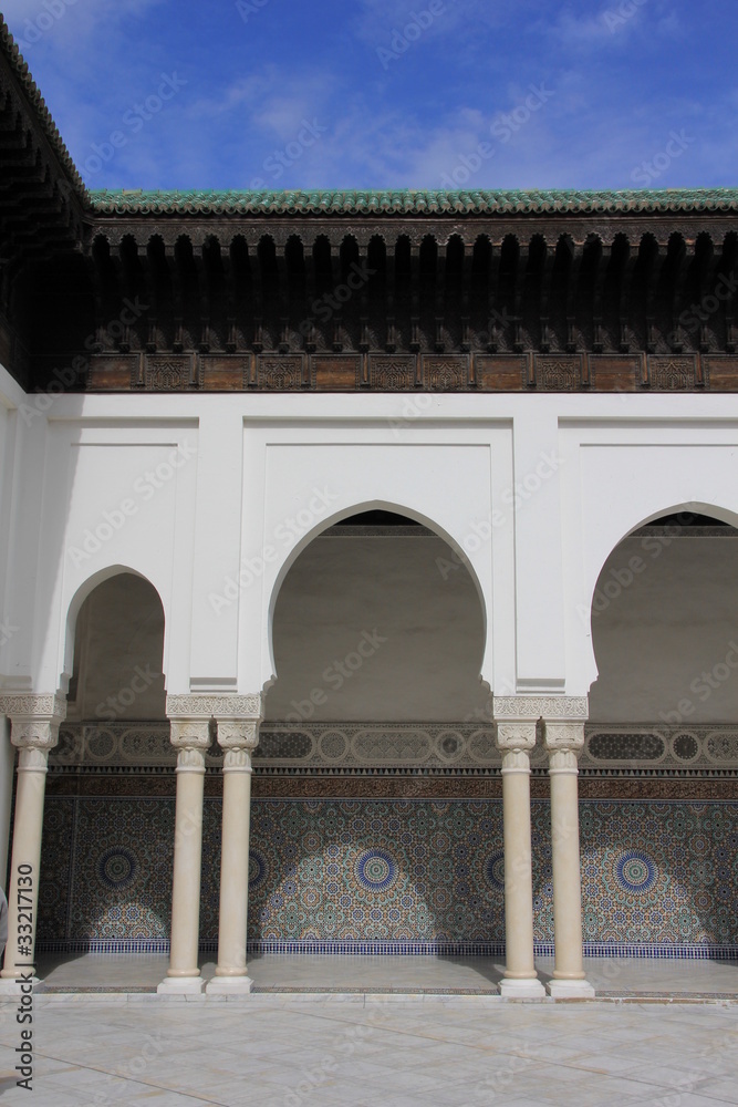 Cour intérieure - Mosquée de Paris